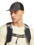 Unisex merino kšiltovka ICEBREAKER Shell+ Cotton Windb Trucker Hat, Obsidian/Black univerzální