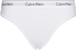 Dámská tanga Plus Size Thong Modern Cotton 000QF5117E100 bílá Calvin Klein