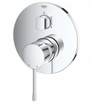 GROHE - Essence Baterie pod omítku pro 3 spotřebiče, chrom 24092001