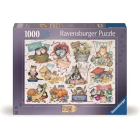 Ravensburger Puzzle: Kočičí kalendář