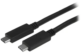StarTech USB-C kabel černá / Kabel / USB 3.0 5Gbps / PD 3A / USB-IF / 2 m (USB315CC2M)