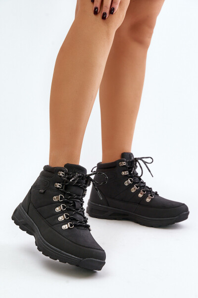 Zateplené Pánské Trekingové Boty Černé Lee Cooper LCJ-24-03-3034M 44