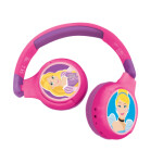Lexibook 2v1 bluetooth skládací sluchátka Disney princezny s limitem hlasitosti