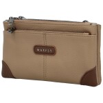 Stylová dámská koženková crossbody kabelka MaxFly Gimalli, béžová
