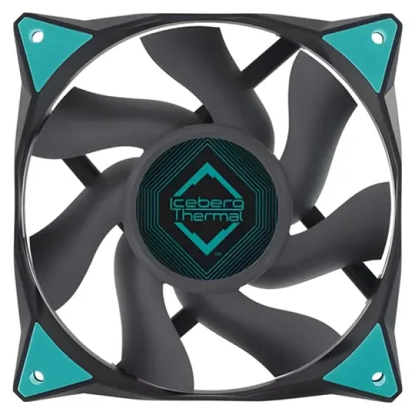 Iceberg Thermal IceGALE 120mm černá / Ventilátor / PWM / 1850 RPM / FDB ložisko (ICEGALE12-C0A)