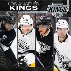 JF Turner Kalendář Los Angeles Kings NHL 2026 Wall Calendar