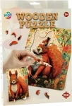MOXY Obrysové puzzle Veverka