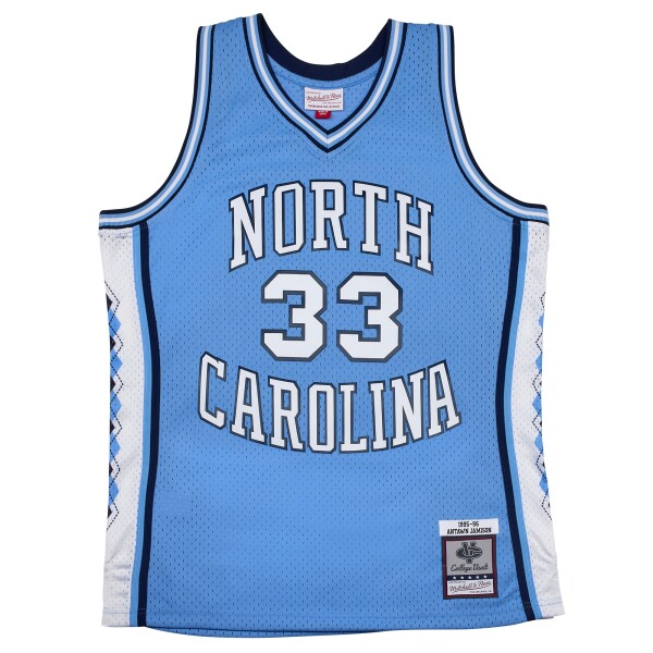 Mitchell & Ness Pánský dres North Carolina Tar Heels NCAA Antawn Jamison #33 North Carolina 1995-96 Swingman Velikost: L