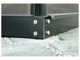 Polykarbonátový skleník – Vitavia Venus 2500, PC 6 mm, černý