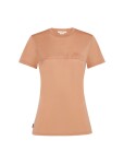 Dámské merino tričko s krátkým rukávem ICEBREAKER Wmns 150 Tech Lite SS Tee Single Line C, Desert Sand velikost: S