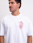 Tričko Edwin Ekoda Bath House TS White garment washed