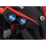 Mamido Dětská elektrická čtyřkolka Maverick ATV 2x200W červená