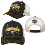 Outerstuff Dětská kšiltovka Pittsburgh Penguins NHL Lockup Meshback Adjustable