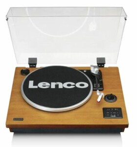 Lenco LS-55WA / Gramofon / 33 45 78 RPM / USB / BT / AUX-in / RCA-out / předzesilovač / repro (LS-55WA)