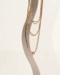 ELENYS Trinity 3v1 – pozlacený náhrdelník 18K žluté zlato Délka náhrdelníku: 35-45 cm + 5cm / max. 50 cm