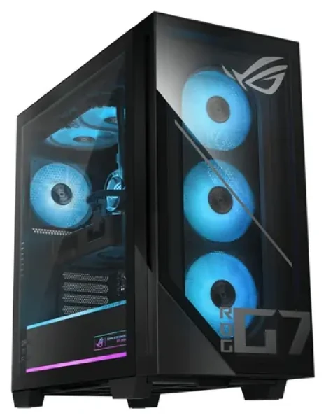 ASUS ROG G700TF-7265KF345W černá / Herní počítač / Intel Core Ultra 7 265KF / 32GB / 1TB SSD / RTX 5080 16GB / W11H (G700TF-7265KF345W)