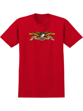 Antihero EAGLE RED BLACK MULTI COLOR Print dětské tričko krátkým rukávem