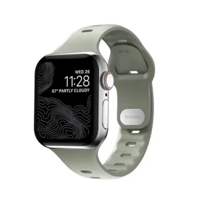 Nomad Sport Slim řemínek pro Apple Watch 7 (41 40 38 mm) S-M zelená (NM01140085)