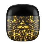 Awei T28 Pro černá / Bezdrátová sluchátka / TWS / Bluetooth 5.1 / IPX4 / dobíjecí pouzdro (T28PRO)