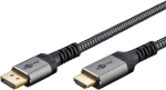 Goobay šedá / Kabel DisplayPort - HDMI / 1 m (65268)