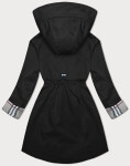 Černá bunda parka s ozdobnou podšívkou BH Forever (BH-2401) odstíny černé XL (42)