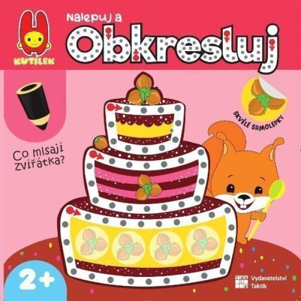 Co mlsají zvířátka? Nalepuj obkresluj