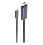 Shiverpeaks HDMI - USB-C kabel černá / Kabel / 4K/60Hz / HDCP 2.2 / 1 m (BS10-57025)