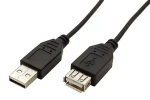 Goobay USB 2.0 prodlužovací kabel černá / Prodlužovací kabel / USB-A (M) - USB-A (F) / 60 cm (11.92.8947)