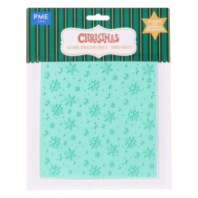 PME Otiskovací silikonová podložka Sněhové vločky