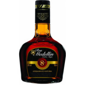 Ron Medellin Extra Anejo Rum 8y 37,5% 0,7 l (holá lahev)