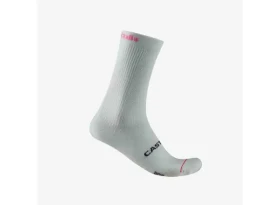 Castelli Giro Logo 18 cyklistické ponožky White vel. 44-47