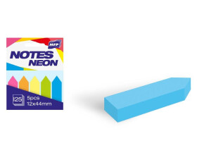 Bloček samolepící 5ks 12x44mm 125 listů