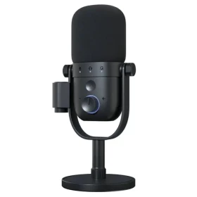 Streamplify MIC VOX + Tripod černá / Stolní mikrofon / dynamický / USB-C / XLR (SPMC-MD3D323.11)