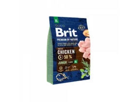 Brit Premium by Nature Junior XL 3kg / Granule pro psy / pro mladé psy ve věku 1-30 měsíců extra velkých plemen 45-90 kg (8595602526499)
