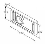 KLUDI - A-Qa Vyrovnávací destička 93099005-00