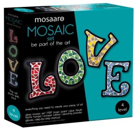 MOSAARO Sada na výrobu mozaiky - LOVE