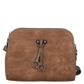 Stylová dámská crossbody kabelka Nikola, hnědá