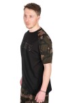 FOX Tričko Black/Camo Outline T-Shirt M (CFX268)