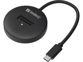 Sandberg USB 3.2 Dock pro M.2+NVMe SSD černá (136-47)