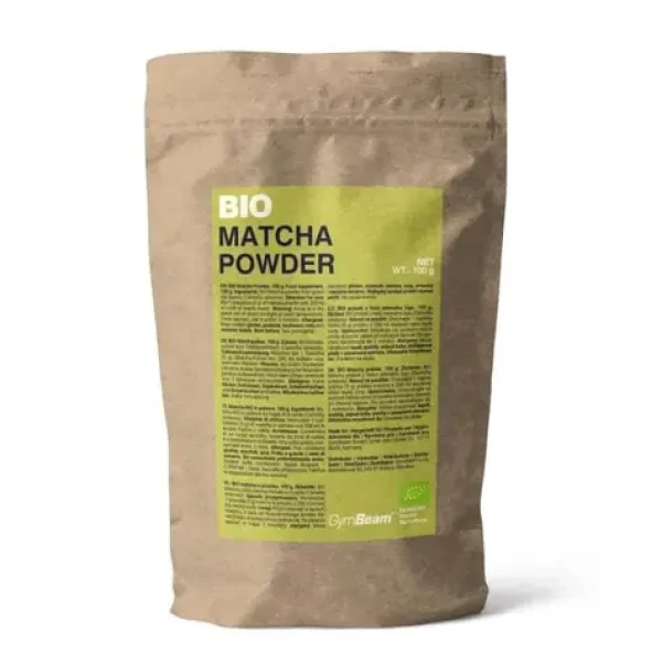 BIO Prášek z listů zeleného čaje - GymBeam (100 g) (116113-1-100g)