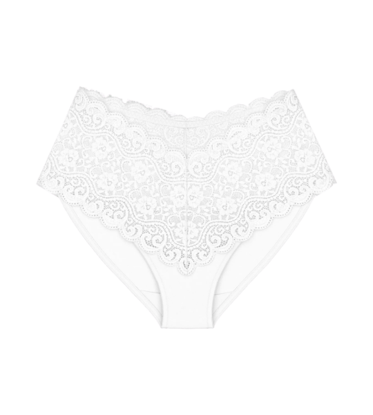 Dámské kalhotky Amourette Maxi - WHITE - bílé 0003 - TRIUMPH WHITE 40
