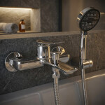REA - Vanová baterie PREMIUM Vision Chrome REA-B6739