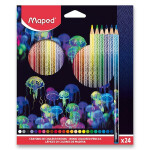 Pastelky Maped Deepsea Paradise - 24 barev