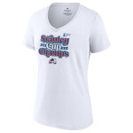 Fanatics Dámské tričko Colorado Avalanche 2022 Stanley Cup Champions Saucer Pass V-Neck Velikost: