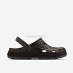 Dětské plážovky Coqui 6413 antracit camo/black Velikost: 41