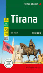 Tirana 1:10 000 / mapa města