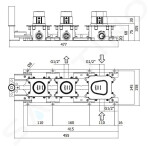 PAFFONI - Modular Box Základní těleso pro termostatické baterie pod omítku MDBOX000