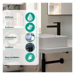 HANSGROHE - Zesis S Umyvadlová baterie, CoolStart, matná černá 74731670
