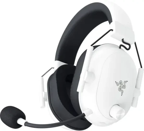 Razer BlackShark V2 HyperSpeed bílá / Herní sluchátka s mikrofonem / USB / 2m (RZ04-04960200-R3M1)