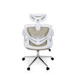 Kancelářská židle, houpací mechanismus, béžová síťovina, KA-K2031 BGE